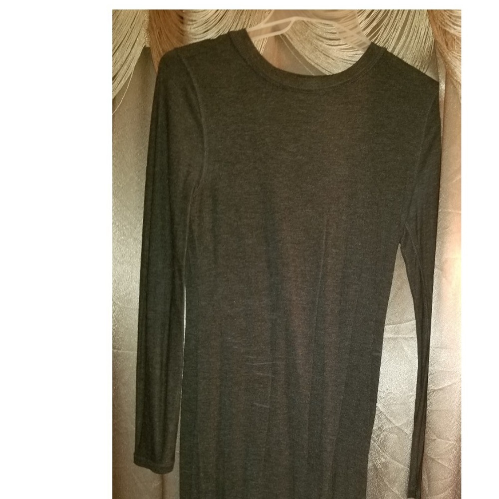 Body con grey dress